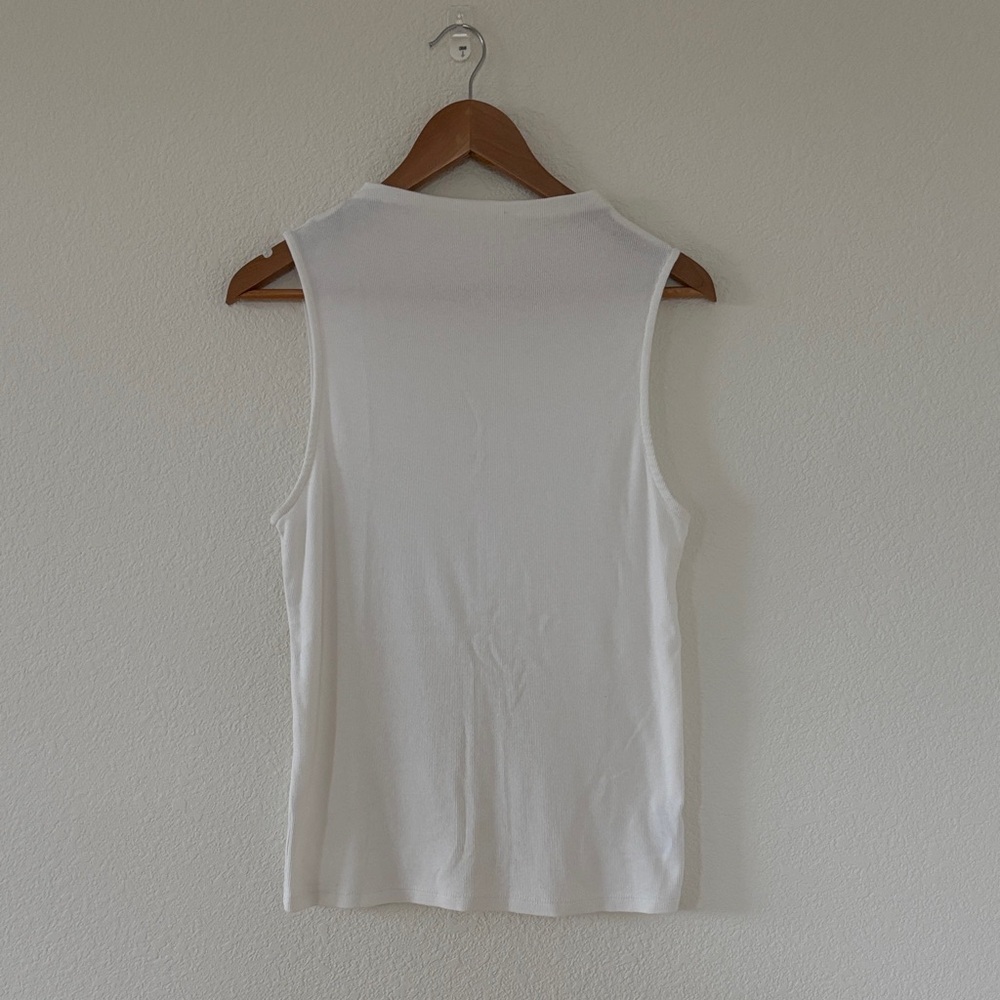 a new day women’s White Tank Top size Large